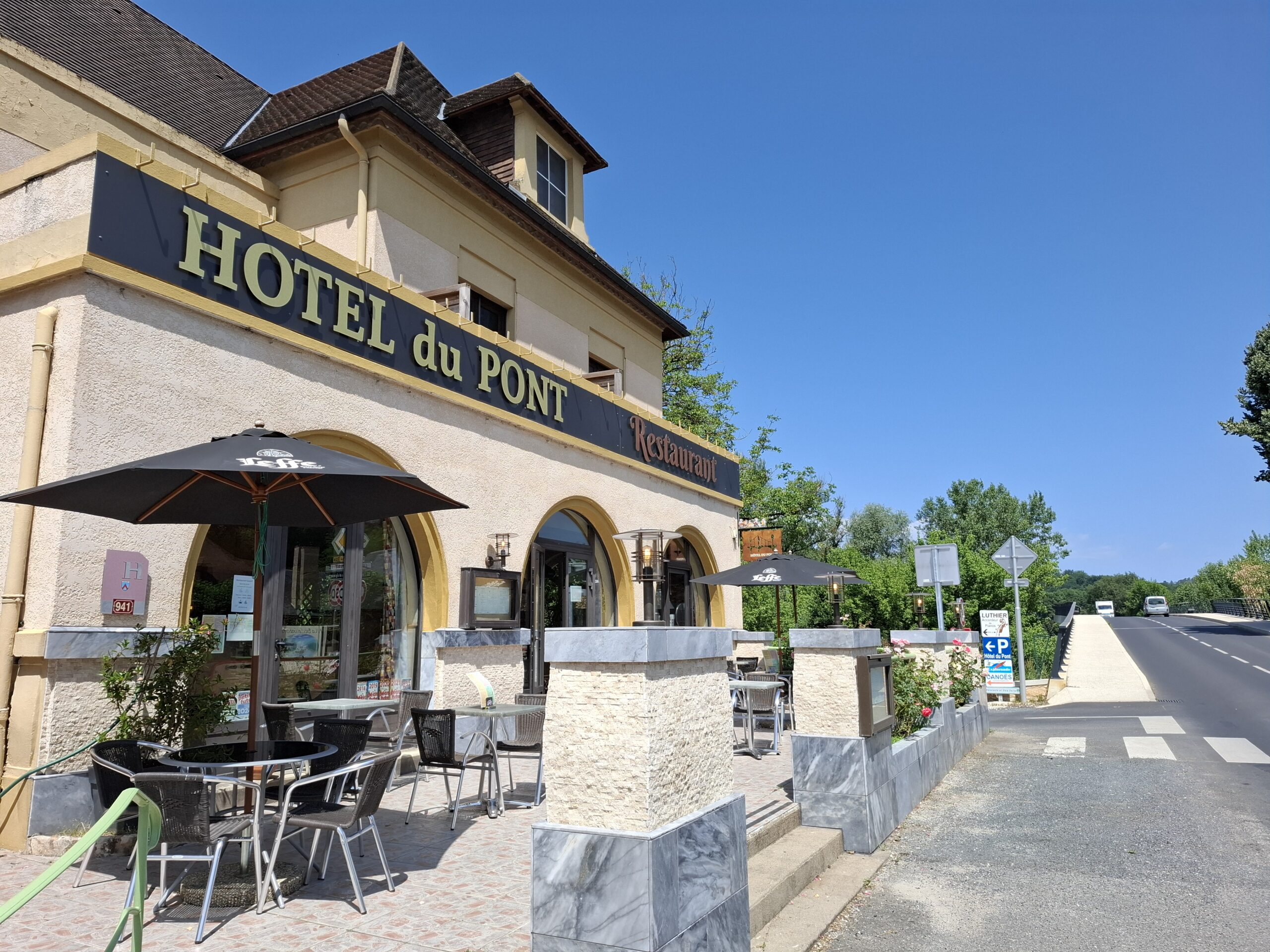 canoë kayak vélo dordogne river grolejac sarlat restaurant hotel